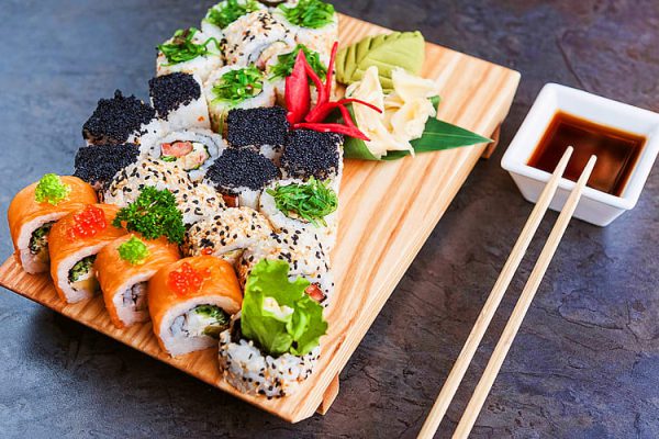 HD-wallpaper-sushi-set-sushi-rolls-uramaki-rolls-with-salmon-asian-food-bokeh-fastfood-sushi